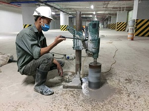 Dịch Vụ Khoan Sàn Bê Tông Tại Bình Dương