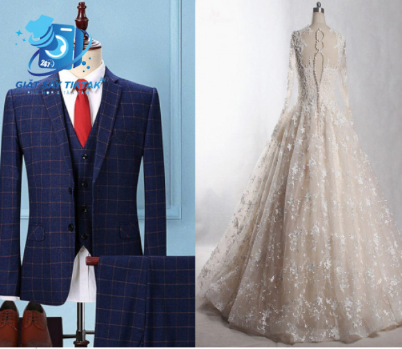 Giặt hấp áo vest