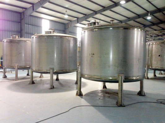 Gia công bồn chứa inox