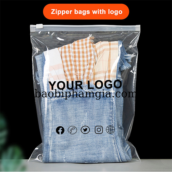Túi Zipper khóa kéo