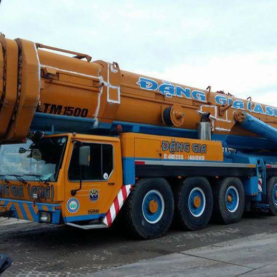 Cẩu bánh lốp Liebherr-LTM 1500N (500 tấn)