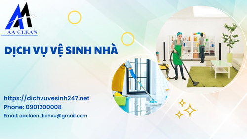 Dịch vụ vệ sinh nhà cửa