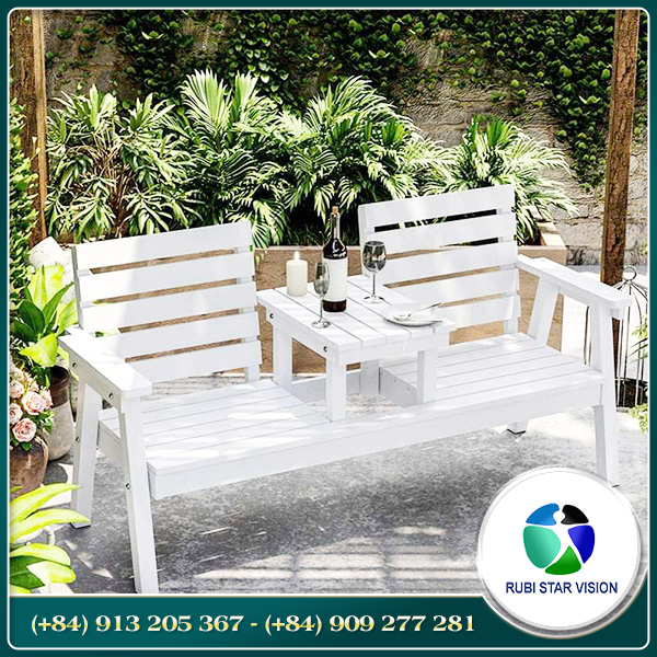 Bộ bàn ghế đôi ngoài trời