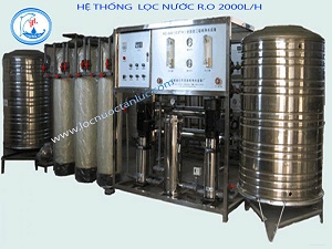 Hệ thống lọc nước tinh khiết 2000 lít