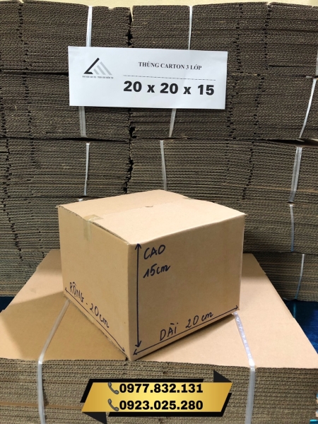 Thùng carton 2 lớp