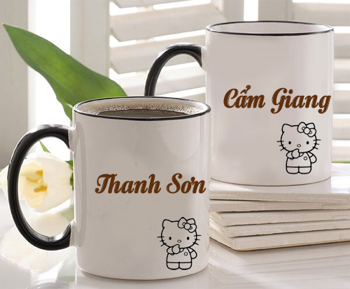 In chuyển nhiệt trên ly cốc