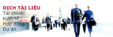 Dịch tài liệu kinh tế
