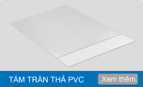 Tấm trần thả PVC