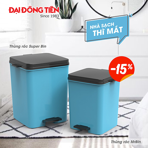 Thùng rác Super Bin