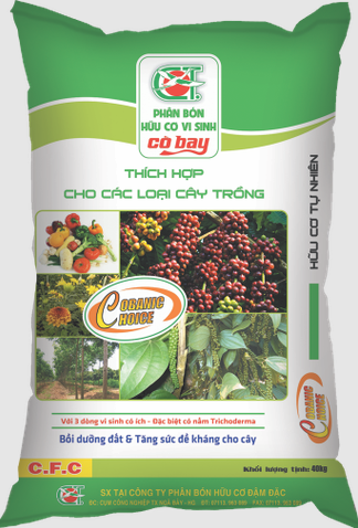 Phân hữu cơ cho các loại cây trồng