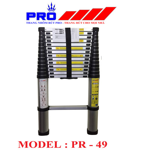 Thang nhôm rút Pro PR-49