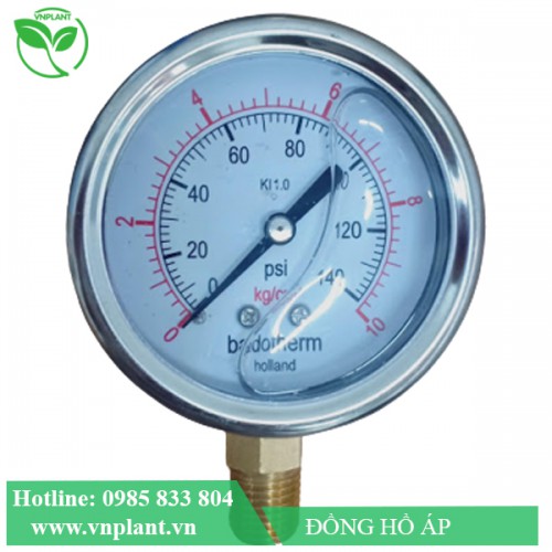 Đồng hồ đo áp mặt dầu