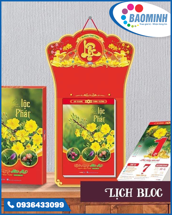 In lịch tết