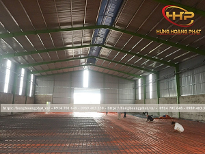 Thi Công Nhà Xưởng Công Nghiệp Thép Tiền Chế