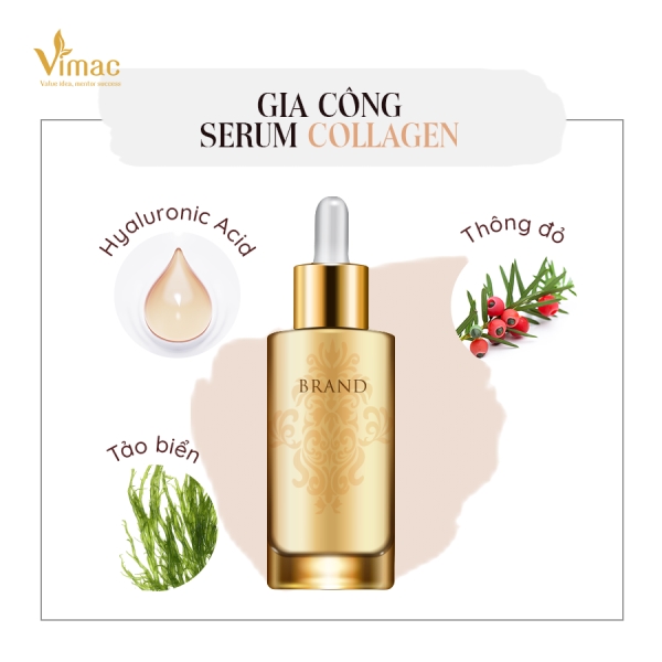 Gia công Serum Collagen