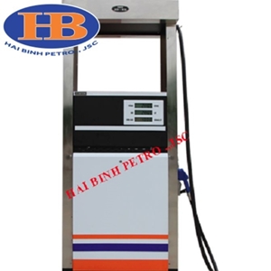Cột bơm xăng dầu điện tử vỏ inox