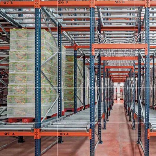 Kệ con lăn flow rack