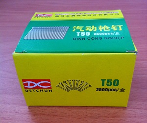 Đinh thép mạ kẽm T50