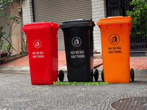 Thùng Rác Nhựa 120L
