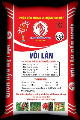 Phân bón vôi lân hiệu Đầu Ngựa
