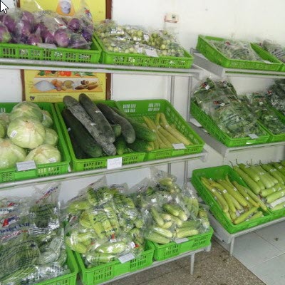 Bao bì đựng rau củ