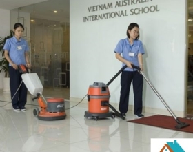 Dịch vụ vệ sinh trường học