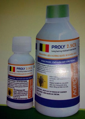 Thuốc diệt ruồi Proly 2.5CS