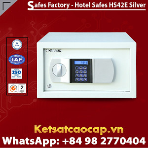 Két Sắt Khách Sạn Hotel Safes HOMESUN HS42 E Silver