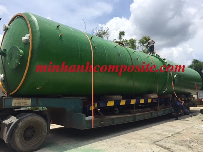 Bồn composite (frp) chứa nước sạch