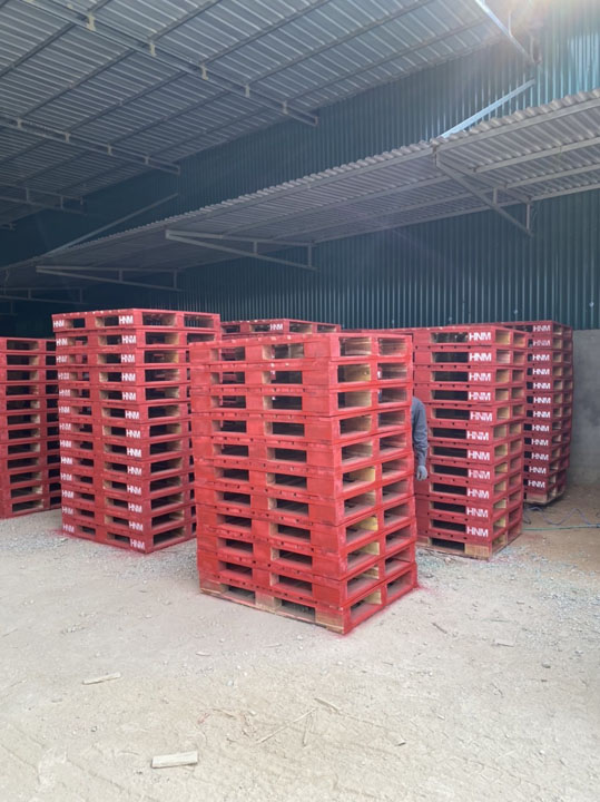 Pallet 4 hướng nâng theo tiêu chuẩn Euro