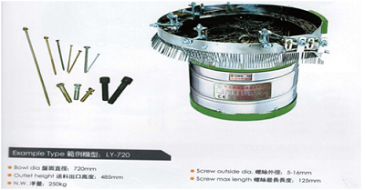 Phễu Rung Cấp Phôi Ốc Vít Vibratory Bowl Feeder Series
