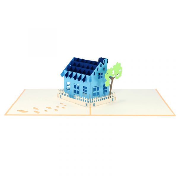 Thiệp nổi mừng tân gia