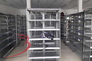 Kệ siêu thị lưng lưới