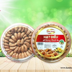 Hạt Điều Rang Muối Hộp Tròn