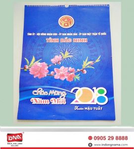 In lịch tết