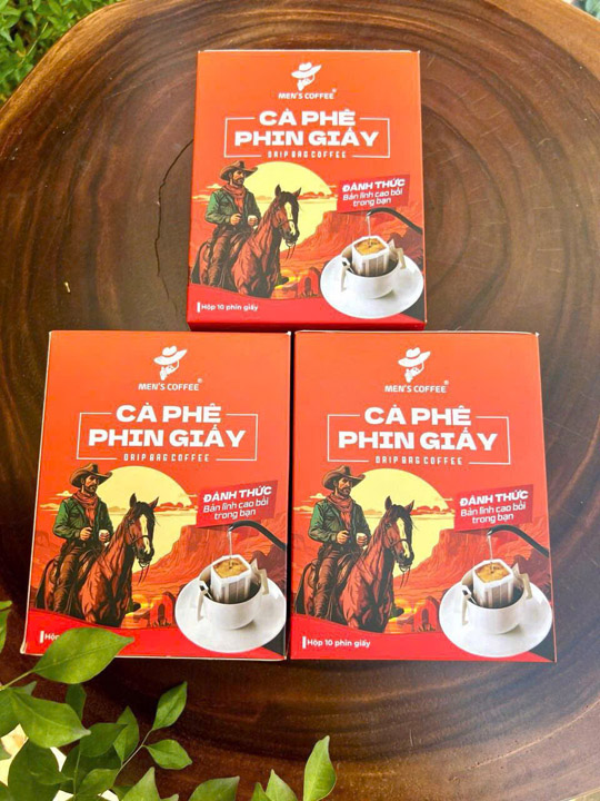 Cà phê phin giấy Men`s Coffee