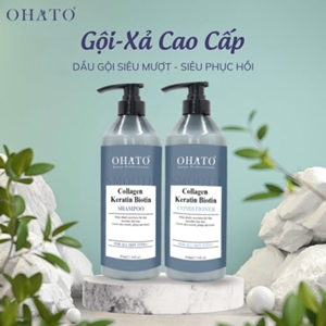 Dầu Gội Xả Biotin Collagen Ohato