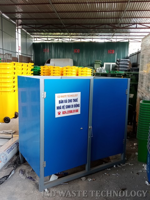 Nhà vệ sinh tiểu nam 2 ngăn