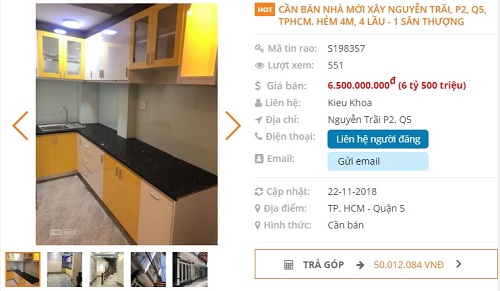 Đăng tin bán nhà