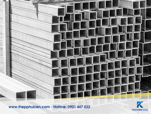 Thép hộp vuông mạ kẽm nhúng nóng