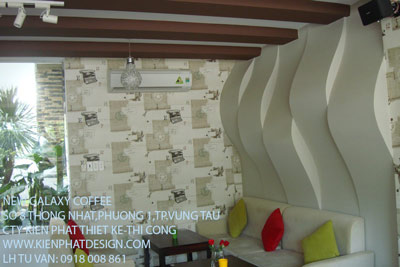 Thiết kế nội thất quán cà phê