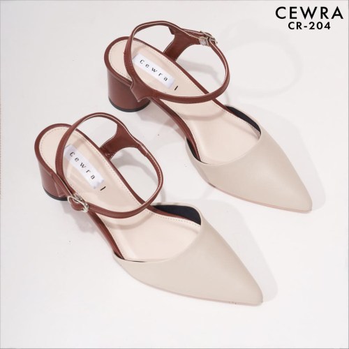 Giày cao gót 5 phân mũi nhọn Cewra