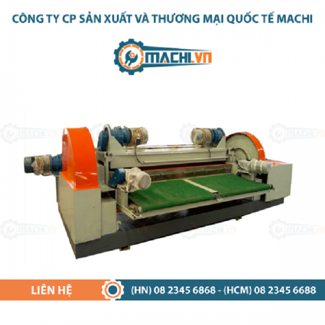 Máy bóc gỗ Machi