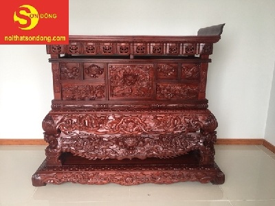 Bàn thờ án rồng tứ diện
