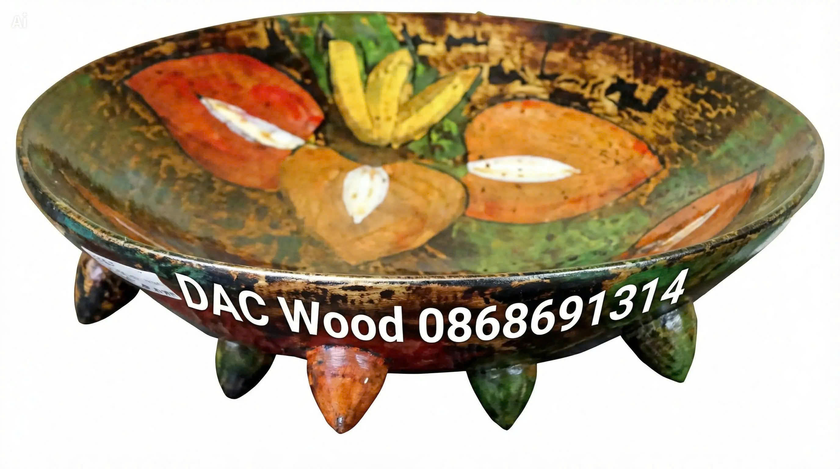 Đĩa gỗ sơn mài