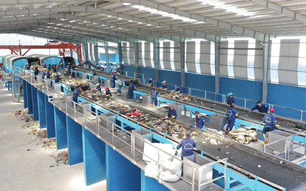 Thu gom rác thải công nghiệp