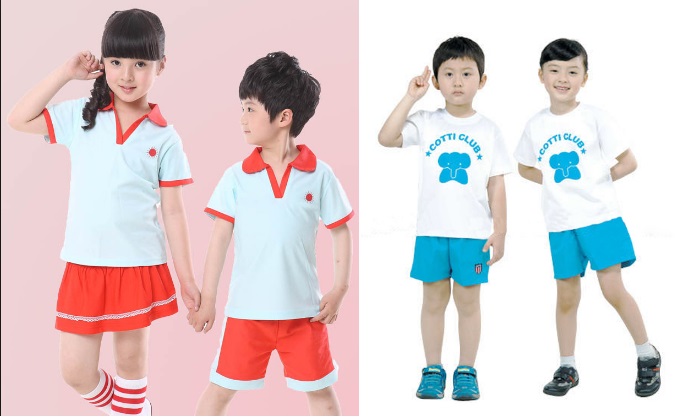 Đồng phục mầm non xuân hè