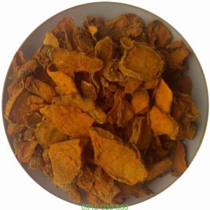 Nghệ củ thái lát sấy khô