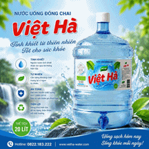 Nước Uống Đóng Chai, Đóng Bình Việt Hà - Công Ty TNHH Thương Mại Sao Việt Hưng Yên logo