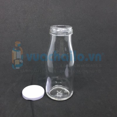 Chai thủy tinh dạng tròn